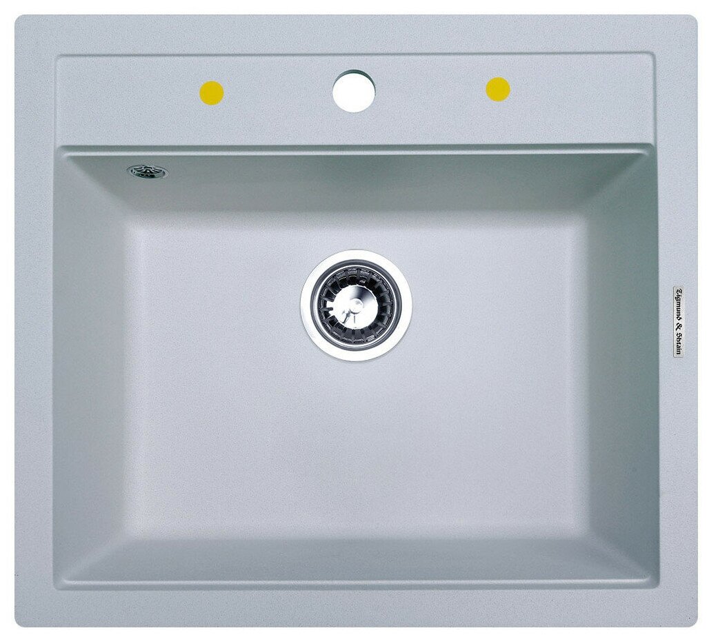 Врезная кухонная мойка Zigmund & Shtain PLATZ 560, 50.5х56см ...