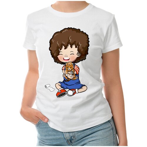 фото Футболка roly, размер s, белый