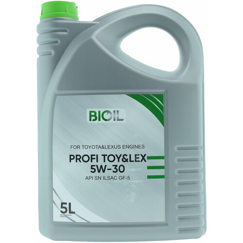 Масло моторное BIOIL PROFI TOYOTA &LEXUS 5W30 5л SN/GF-5