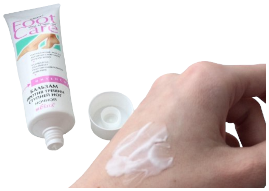 Бальзам для ног против трещин ступней ночной Foot Care Белита 100 мл Белита СП ООО - фото №4
