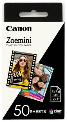 Фотобумага Canon ZINK ZP-2030, 5 x 7,5 см, 50 листов 3215C002