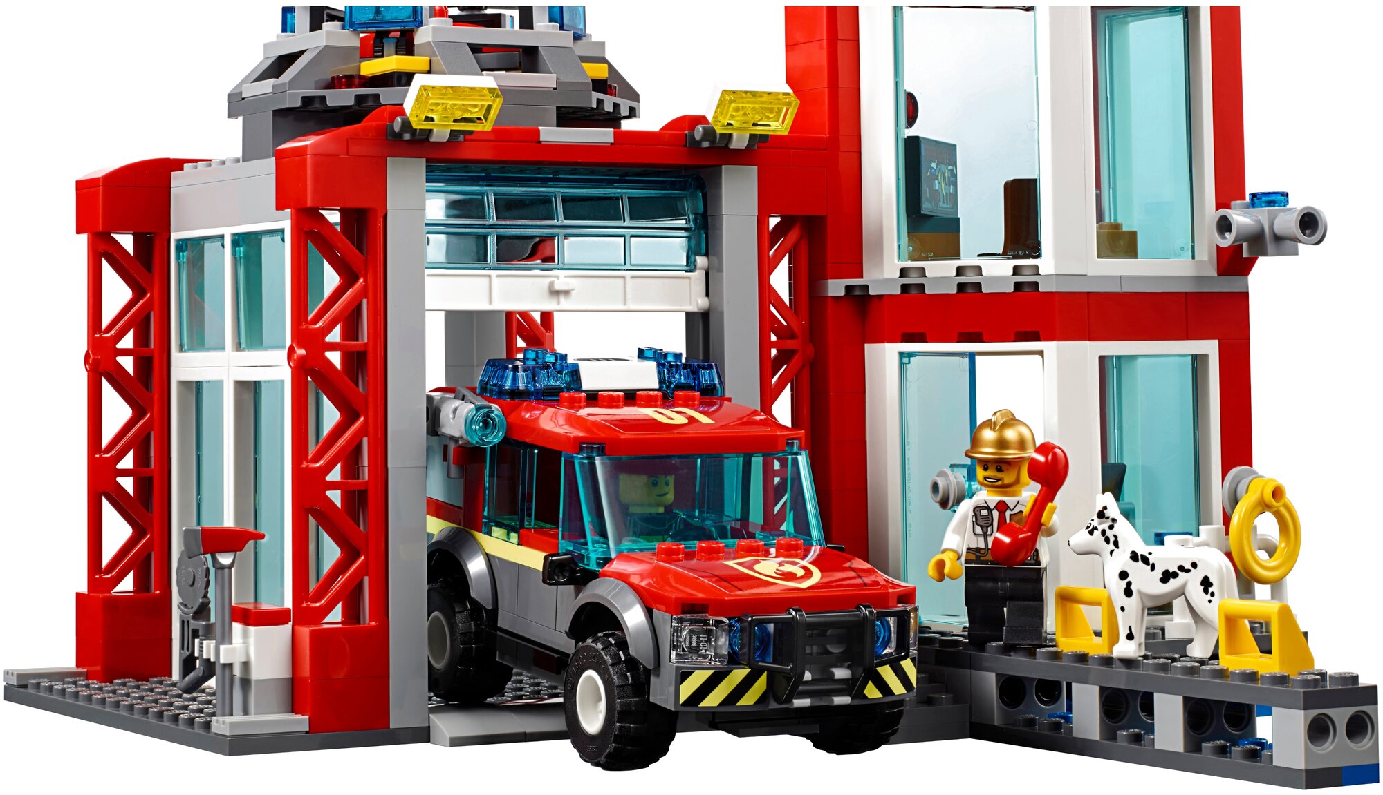 Lego City Fire 60215 Пожарное депо Конструктор - фото №3