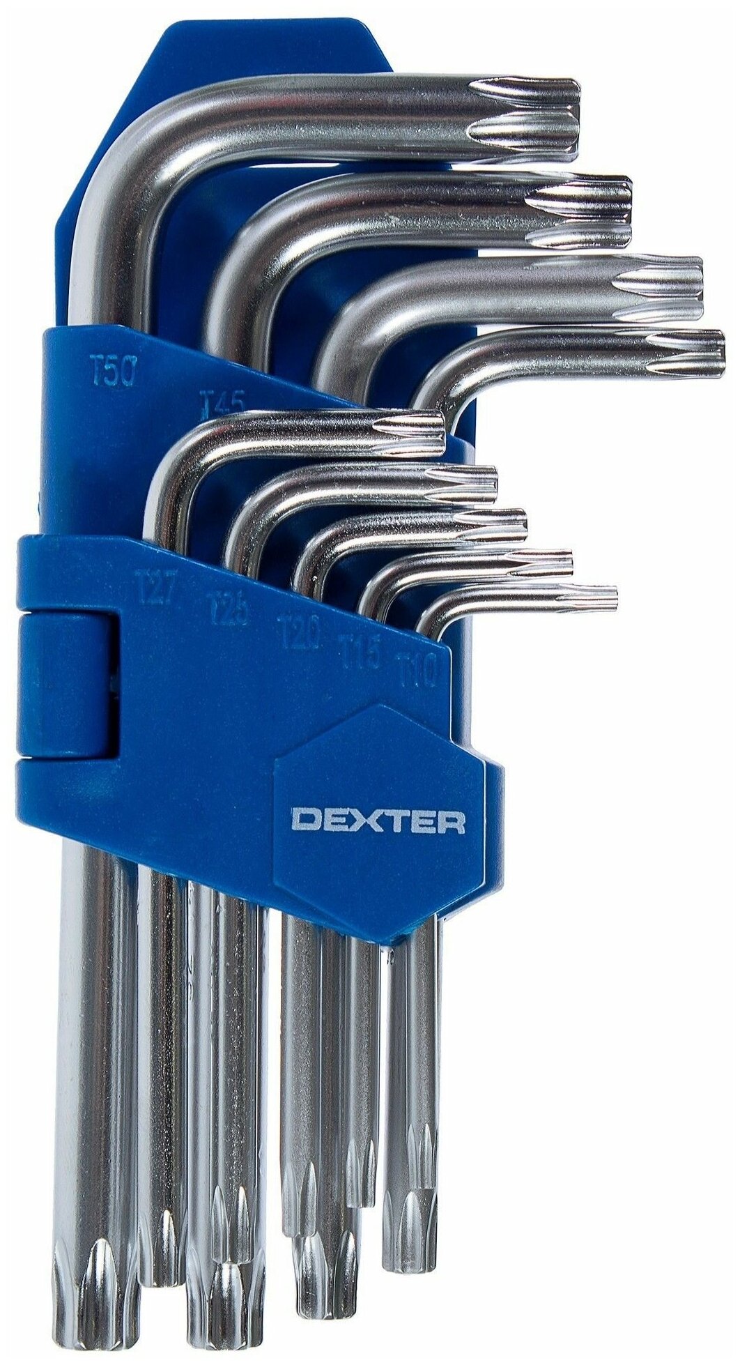 Набор ключей Dexter Torx T10-T50 9 шт.