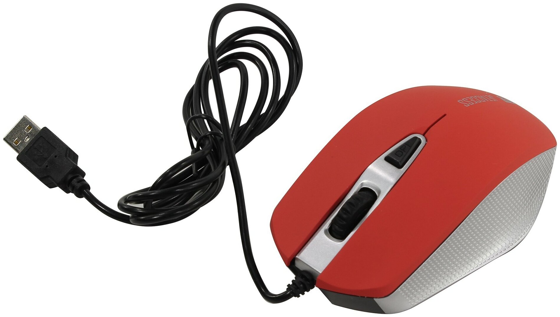 Jet.A Comfort OM-U60 красная (400/800/1200/1600dpi, 3 кнопки, USB)