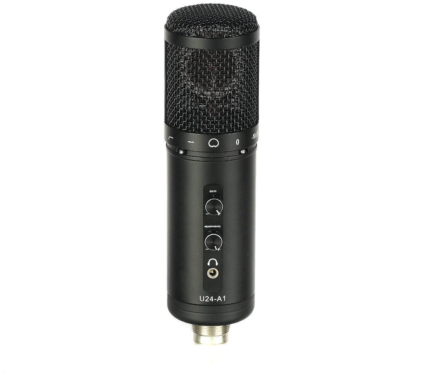 USB-микрофон Mice U24-A1 с мониторингом, цвет черный