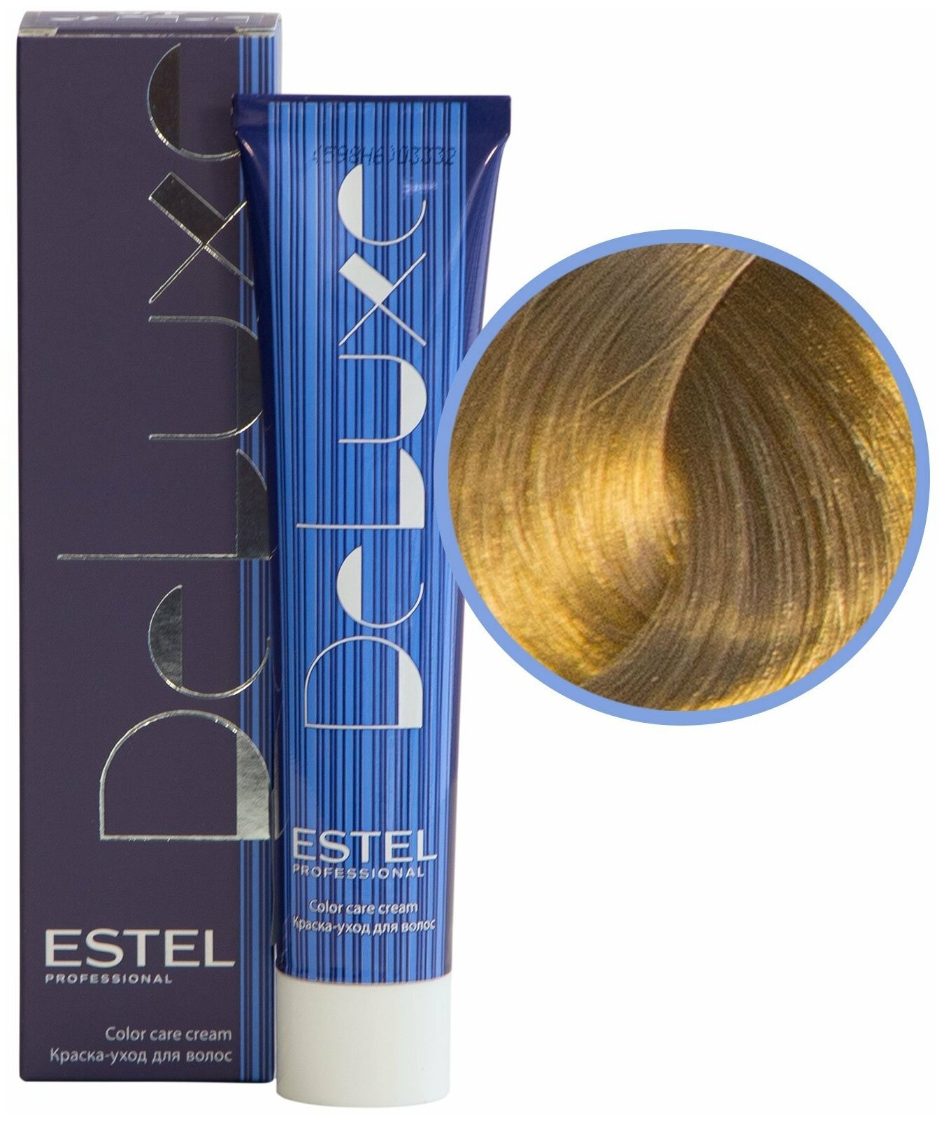 фото Краска-уход DeLuxe 8/0 светло-русый