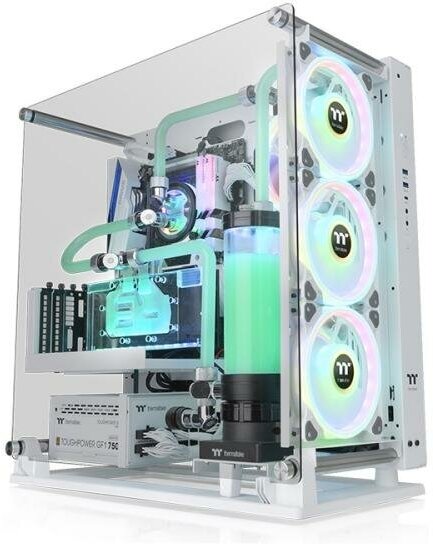 Корпус E-ATX Thermaltake Core P3 TG PRO Без БП белый CA-1G4-00M6WN-09