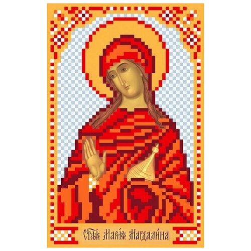 Рисунок на ткани Матренин Посад Святая Мария, 22x25 см