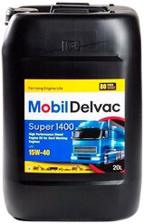 Минеральное моторное масло MOBIL Delvac Super 1400 15W-40, 20 л