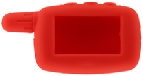 Чехол для брелока Старлайн A4-А6-А8-А9 силиконовый красный