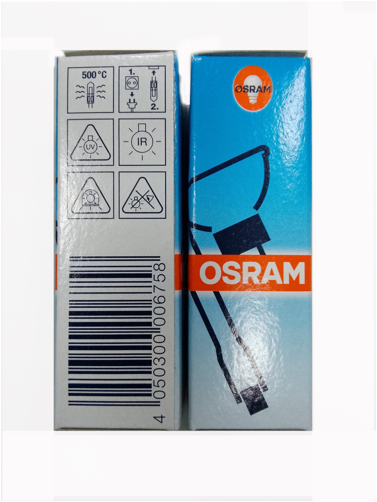 Лампа галогенная OSRAM 64225, G4, 10Вт, 3200 К