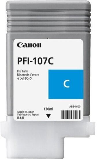 Картридж Canon Ink Tank PFI-107C Cyan