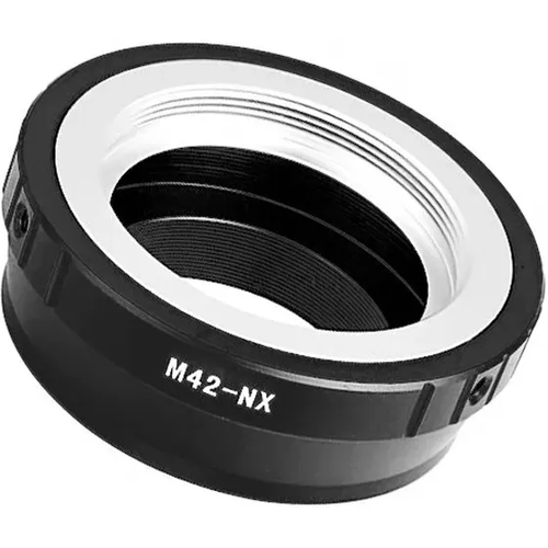 Переходник M42 Samsung NX, для фотокамер Samsung NX, черный переходник m39 m42 для фотокамер с резьбой м42