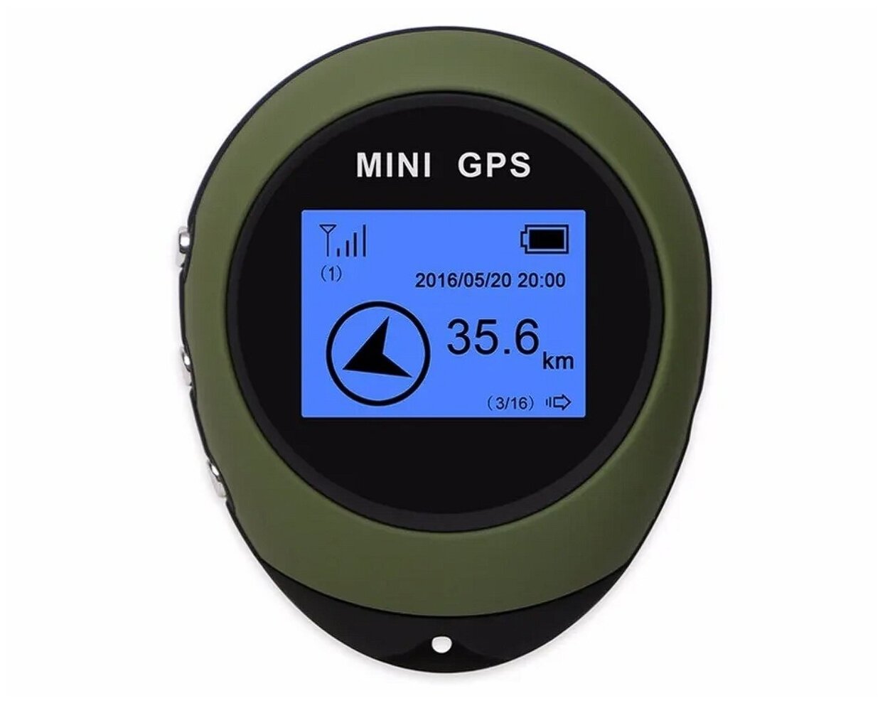 Возвращатель GPS компас для грибников охотников рыбаков