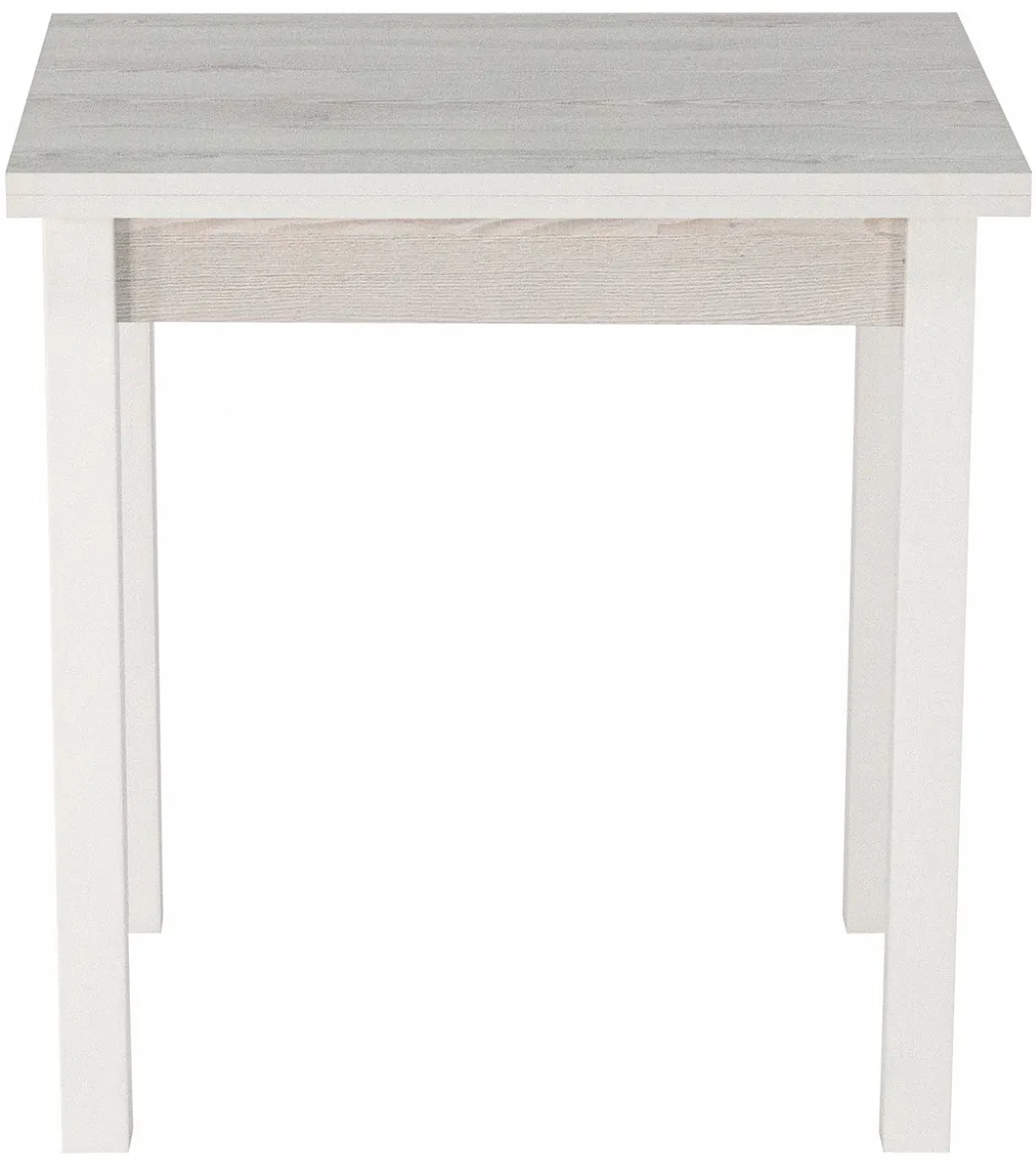 Стол раскладной/обеденный стол компактный (Сосна белая) - фотография № 2
