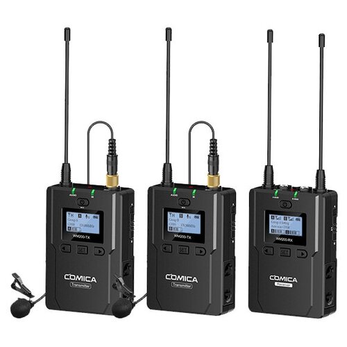 Петличная радиосистема Comica CVM-WM200A двухканальная 3457500₽