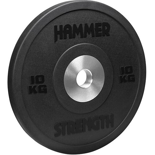 фото Диск обрезиненный бампированный стандарт hammer strength, 5 кг