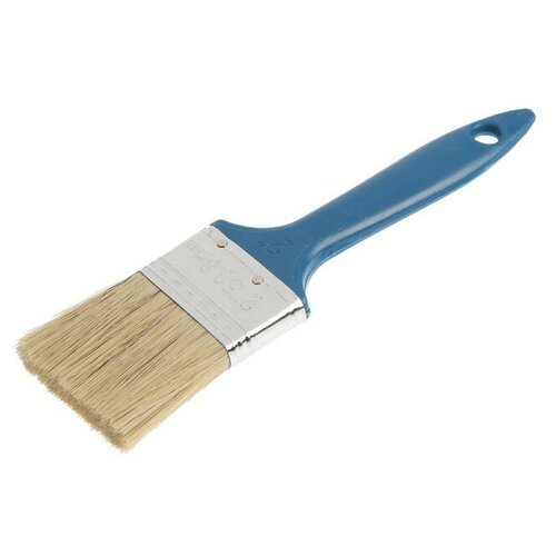 Кисть плоская тундра смешанная щетина пластиковая рукоятка 2 50 мм 262₽