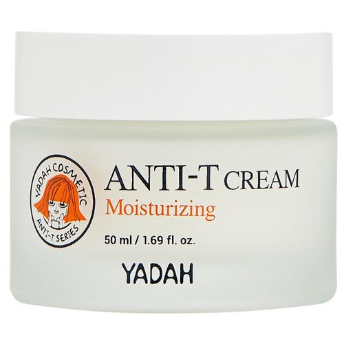 Yadah Anti-t Cream Moisturizing Крем для лица Увлажняющий, 50 мл подарочный набор yadah anti t holidays duo set ii