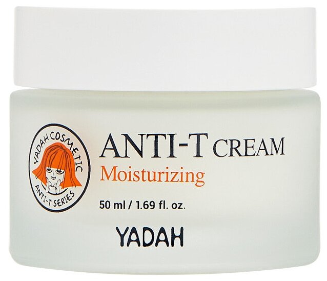 Увлажняющий крем для проблемной кожи YADAH "ANTI-T CREAM Moisturizing"