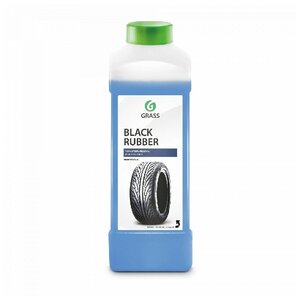 Полироль чернитель шин Grass Black rubber канистра 1 л