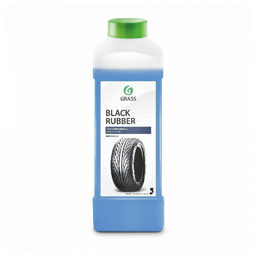 GRASS 121100 Полироль для шин Black Rubber 1л