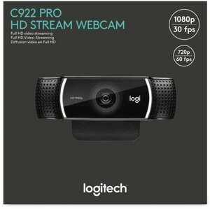 Logitech C922 Pro Stream Webcam Kamera in Saarbrücken-Dudweiler