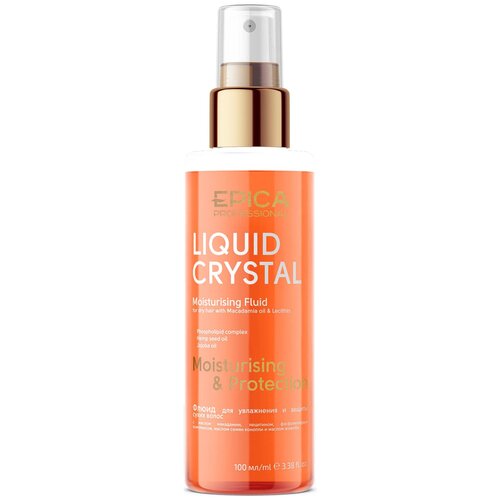 EPICA Professional Флюид для волос Liquid Crystal Moisturising & Protection, 100 мл, аэрозоль epica professional liquid crystal fluid