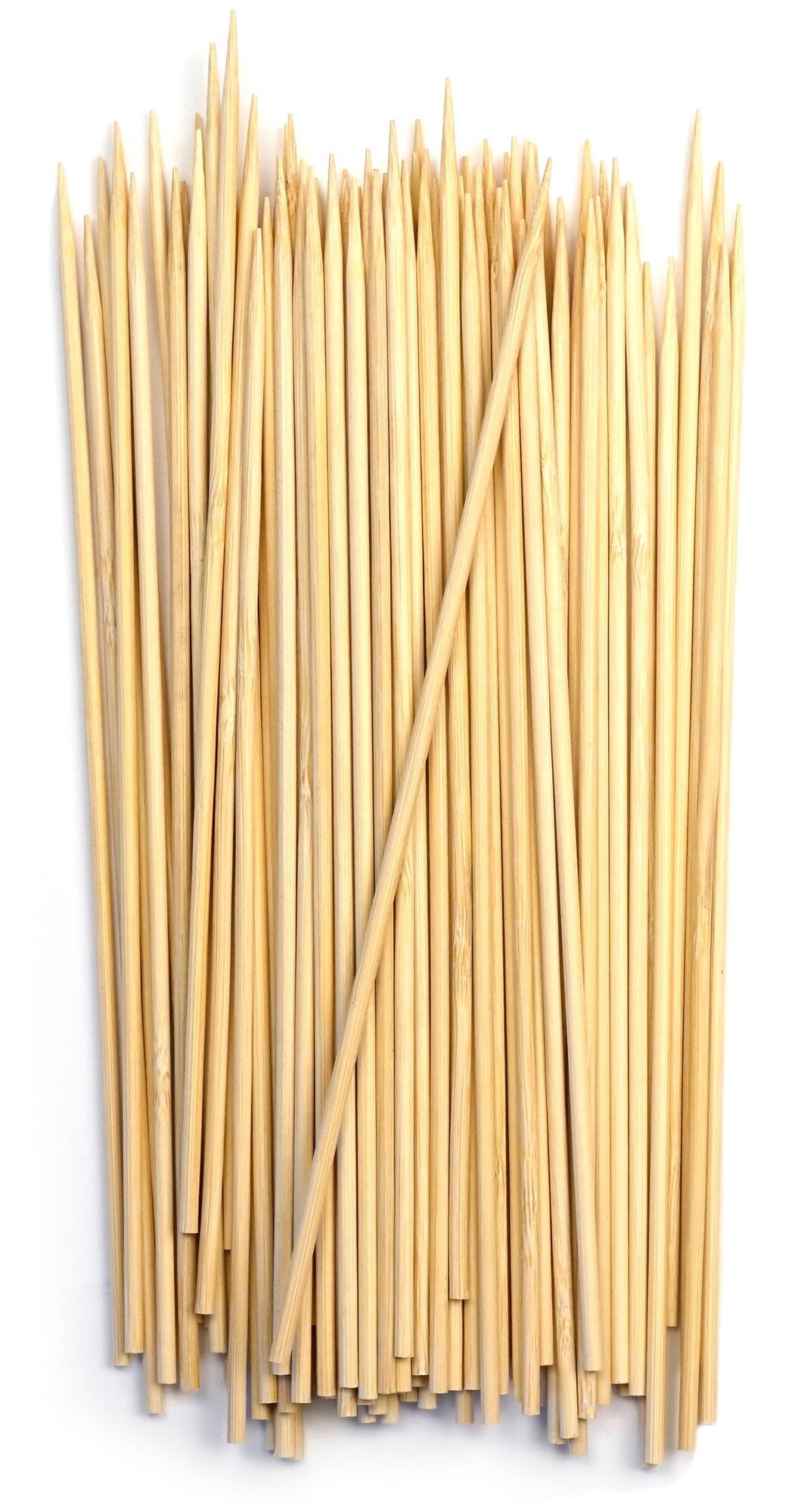 Osagarri / Шампура бамбуковые / Шпажки деревянные 30 см (100 шт. в упаковке) - фотография № 3