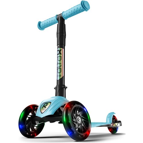 Самокат детский трехколесный Alfa Mini, светящиеся колёса