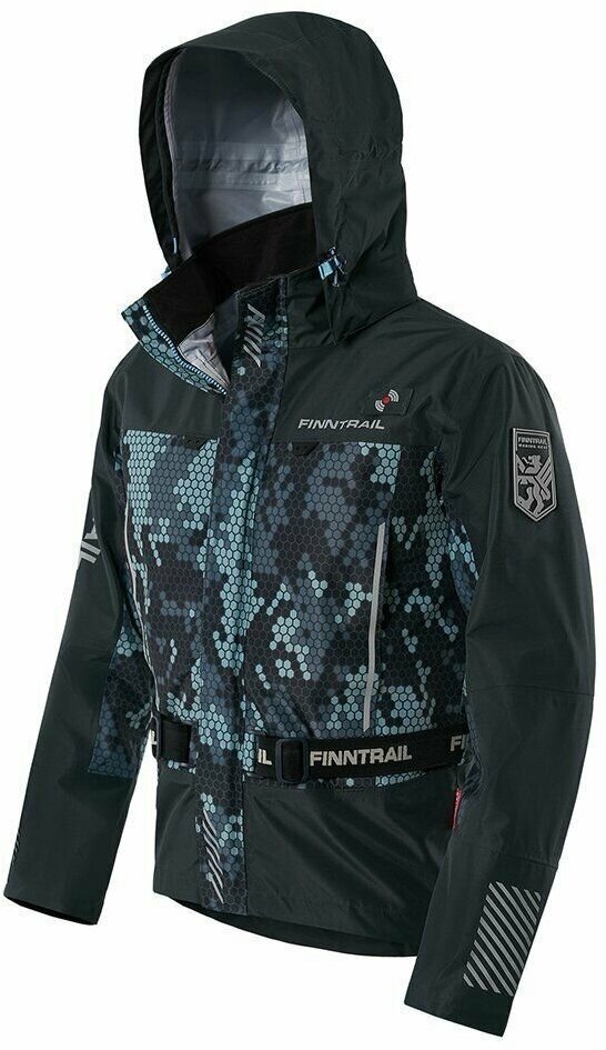 2010 Мотокуртка для квадроцикла Finntrail MudWay Camo Grey M