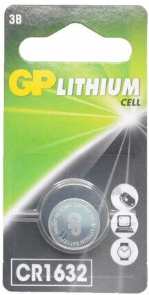 Батарейка литиевая GP CR1632ERA-2CPU1 - фото №13