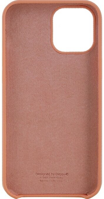 Чехол-крышка Deppa для iPhone 12 Pro Max, силикон, розовый - фото №10