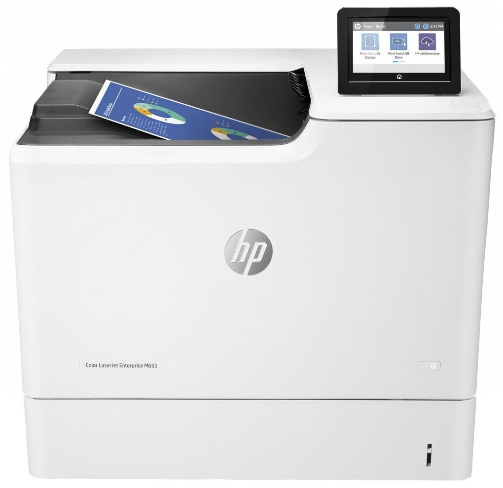 Лазерный принтер (цветной) HP Color LaserJet Enterprise M653dn (J8A04A)