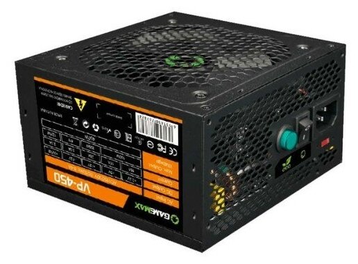 GameMax VP-450 80+ Блок питания ATX 450W Ultra quiet