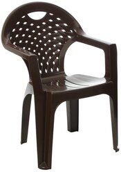 Кресло коричневое 585*540*800 альтернатива