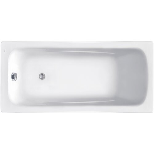 Ванна Roca Line 150x70, акрил, глянцевое покрытие, белый акриловая ванна bas ибица стандарт 150x70 на ножках