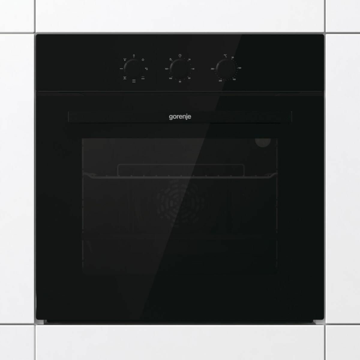 Духовой шкаф электрический GORENJE BO6725E02ABG черный - фотография № 2