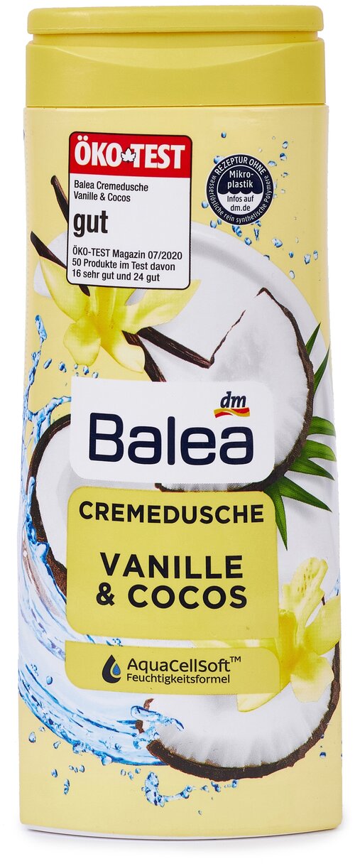 Balea Гель для душа (Крем-душ) Vanille&Cocos 