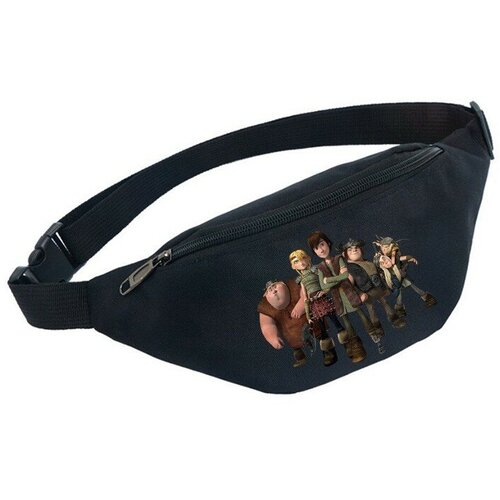 фото Сумка поясная noname, черный