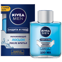 Лосьон после бритья увлажняющий Защита и уход Nivea, 99 г, 100 мл