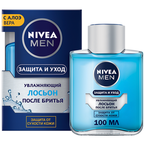 фото Лосьон после бритья увлажняющий "защита и уход" nivea, 100 мл