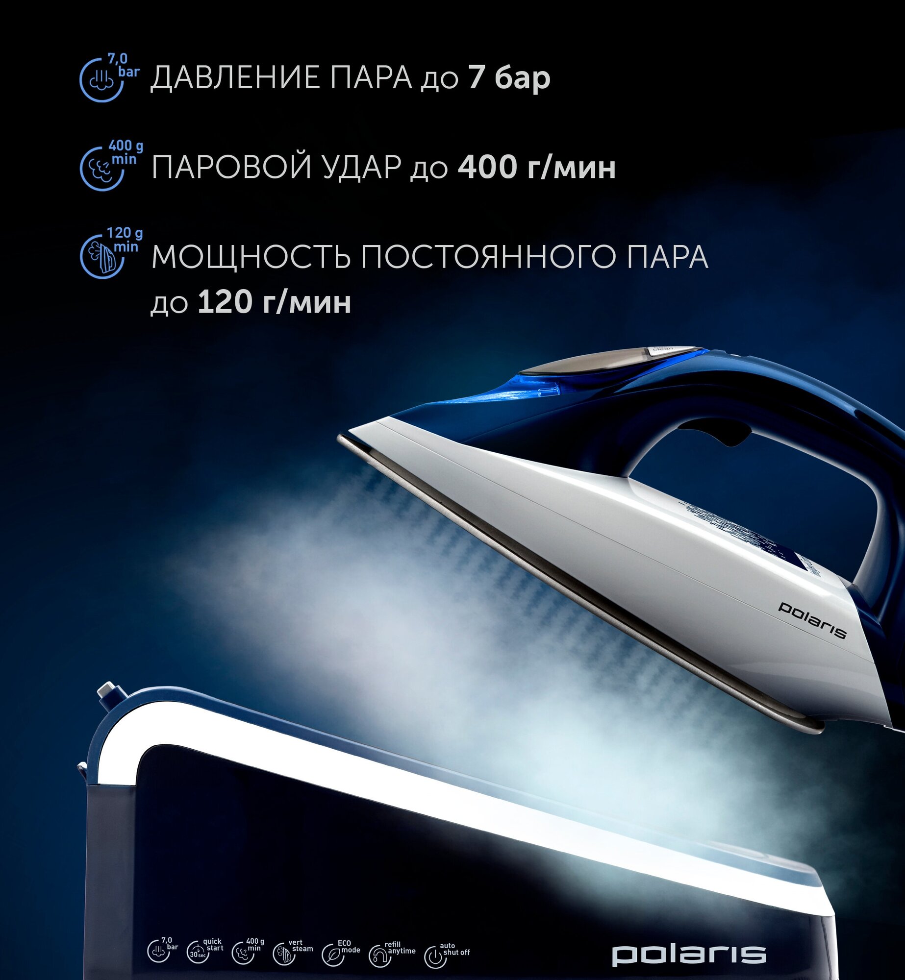 Парогенератор Polaris PSS 6501K - фото №8