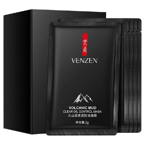 Очищающая вулканическая маска для лица Venzen, 2 г × 30 шт