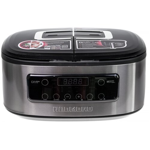 Мультиварка REDMOND RMC-MD200 серебристыйчерный 999900₽