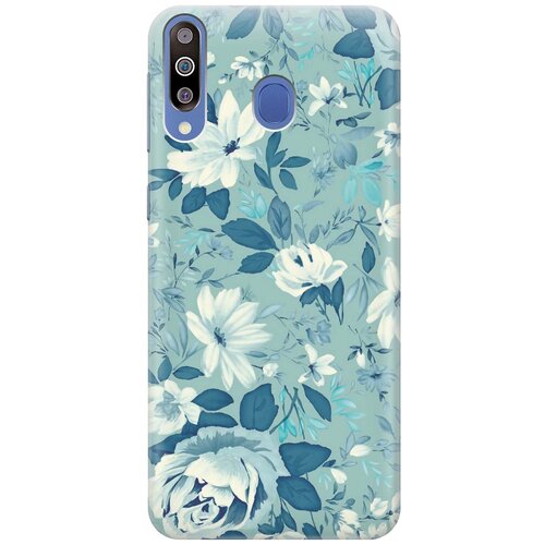 RE: PAЧехол - накладка ArtColor для Samsung Galaxy M30 с принтом Цветы на голубом re paчехол накладка artcolor для samsung galaxy a7 2018 с принтом цветы на голубом