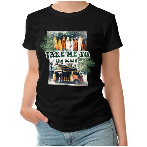 фото Футболка roly, размер m, черный