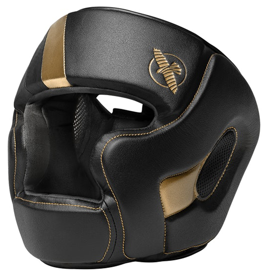 Боксерский шлем Hayabusa T3 Black/Gold (L)