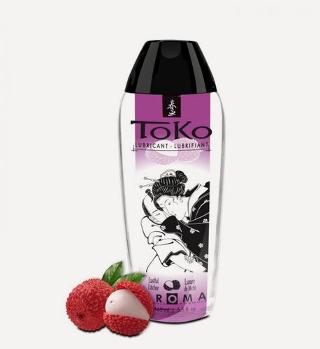 Изображение товара Лубрикант на водной основе с ароматом личи TOKO (165 мл)