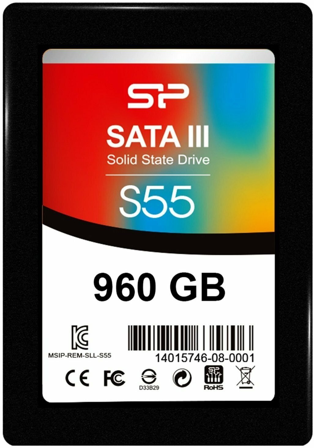 SSD накопитель SILICON POWER Slim S55 960Гб, 2.5", SATA III - фото №16